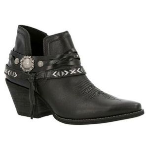 Durango Boots Women's Black Western Bootie.